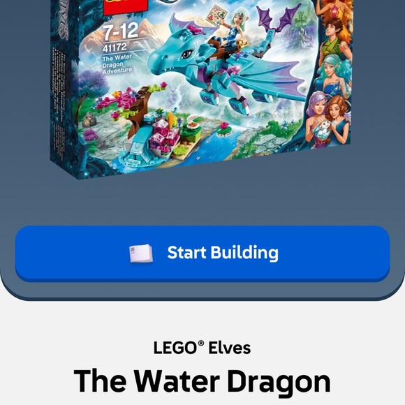 RETIRED LEGO® 41172 Elves The Water Dragon Adventure - Picture 6 of 6